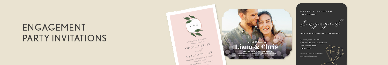 Engagement Party Invitations