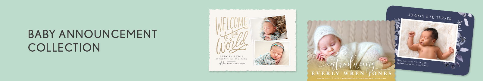 Baby Announcement Cards