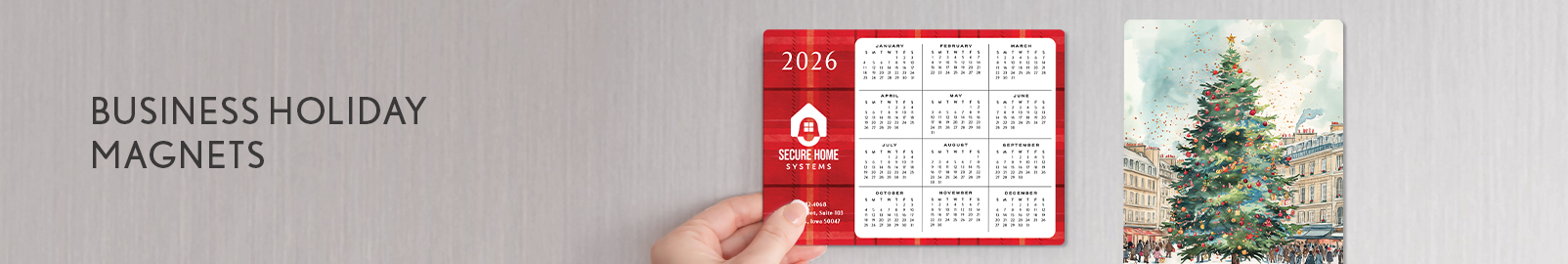 Holiday & Christmas Magnet Cards