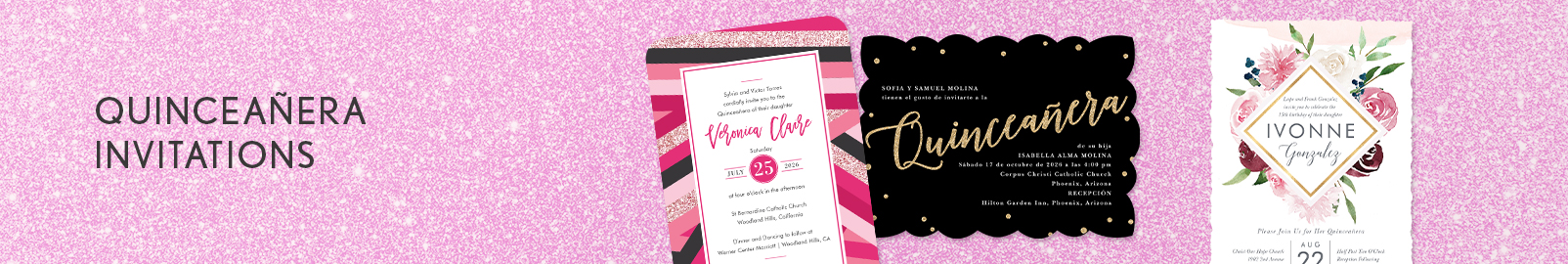 Quinceañera Invitations