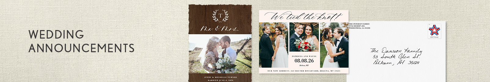 Wedding Announcements