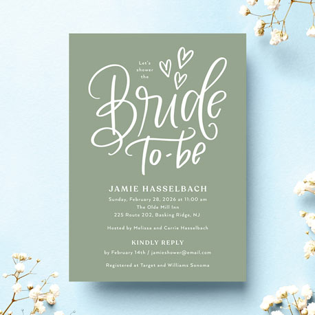 Bridal Shower Invitations