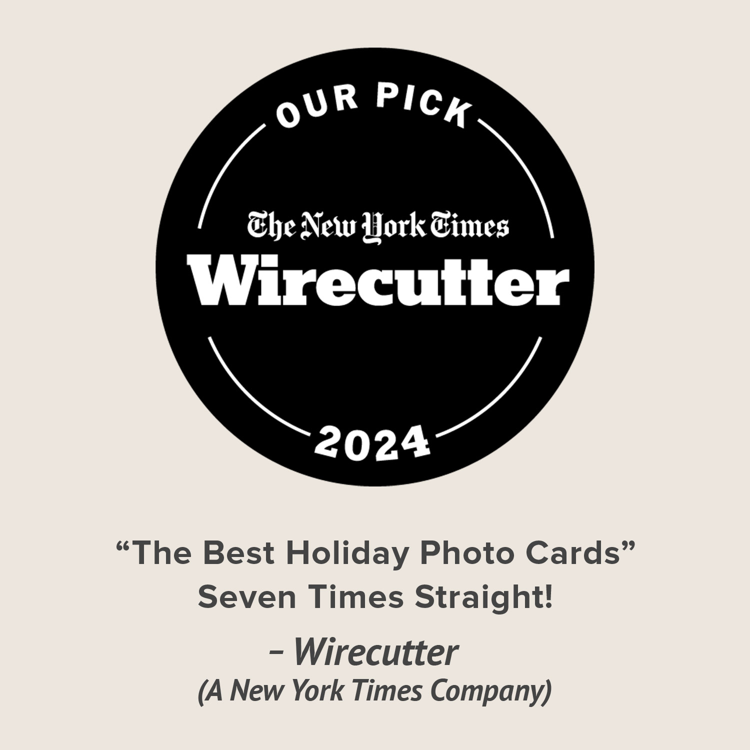 Top Pick - Wirecutter Pick 2024, The Best Holiday Photo Cards